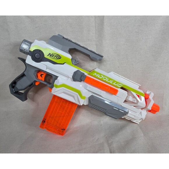 NERF N-strike B1538 Modulus ECS-10 Blaster with Clip - No Darts - Picture 2 of 7